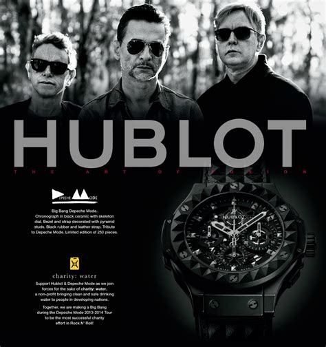 hublot depeche mode|hublot watches.